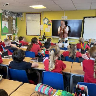 Dan Worsley Our Patron of Reading