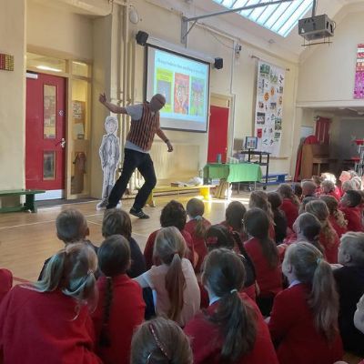 Local Author Visit- Dan Worsley September 2022