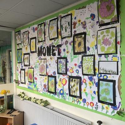 Our Monet pastel drawings