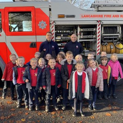 Fire Engine Visit